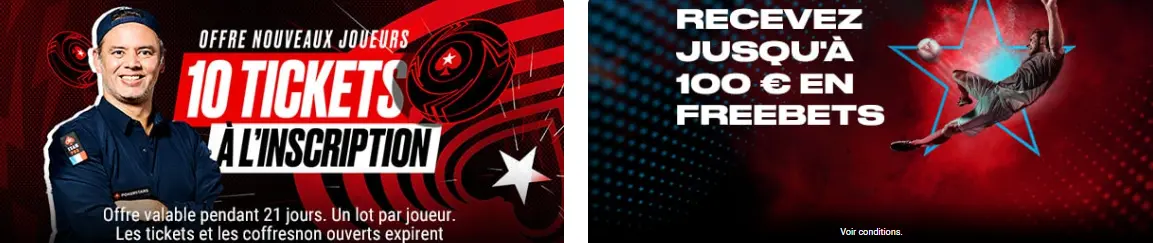 Jeux de casino en ligne en France POKERSTARS